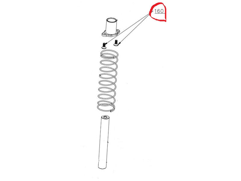 Hexagon countersunk head machine screw; M2.5*6 for Luba1