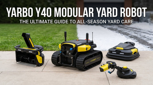 Yarbo Y40: The Ultimate Guide to the Modular Yard Robot That Mows, Blows Snow, Trims, Tows and Clears Leaves