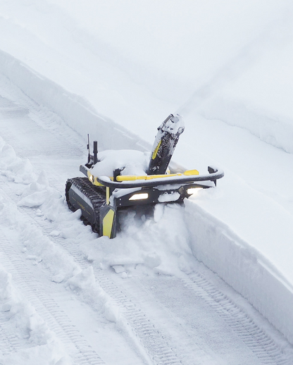 Yarbo Y40 Core with Snow Blower Gen 2, Blower and Trimmer Modules — official product feature image 2