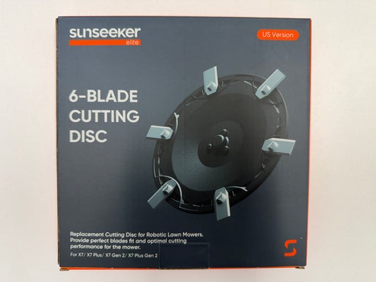 Sunseeker X7 GEN 1 and Gen 2  -  6-Blade Cutting Disk Upgrade Kit – X7 / X7 Plus / X7 Pro