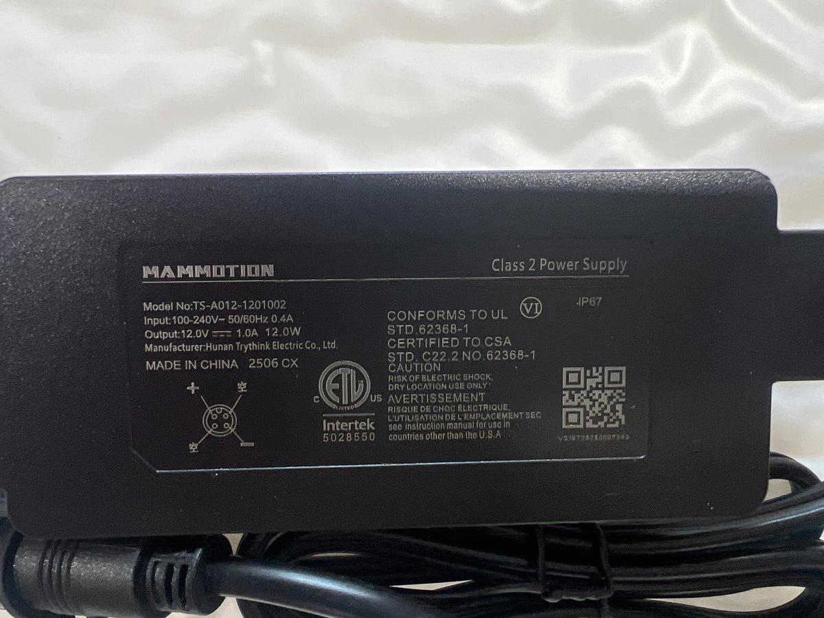 RTK Power Supply (12V 1A) - LUBA 2/LUBA 2X - C.P.XS.000019000