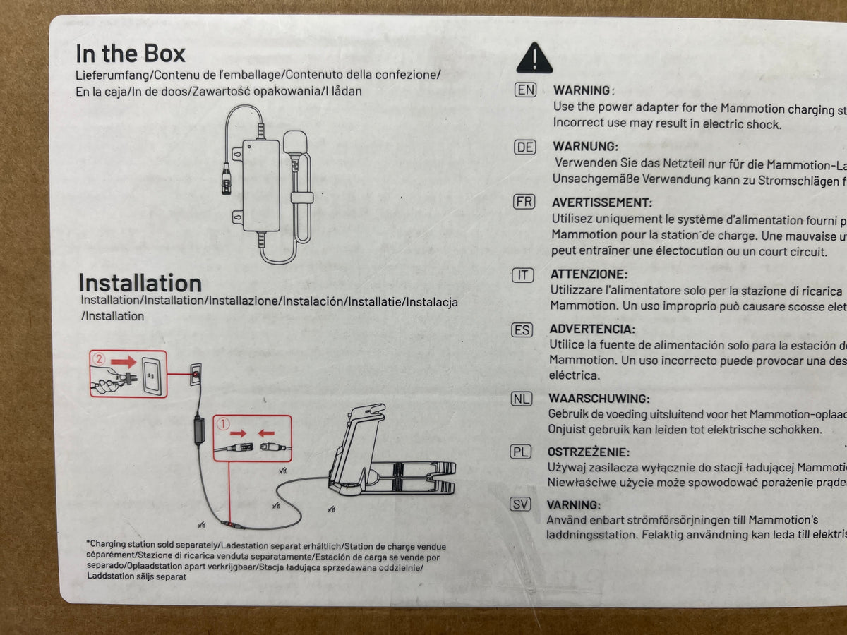 Charging Station Power Supply (28V 6.43A) - LUBA 2 AWD X - C.P.XS.000121002