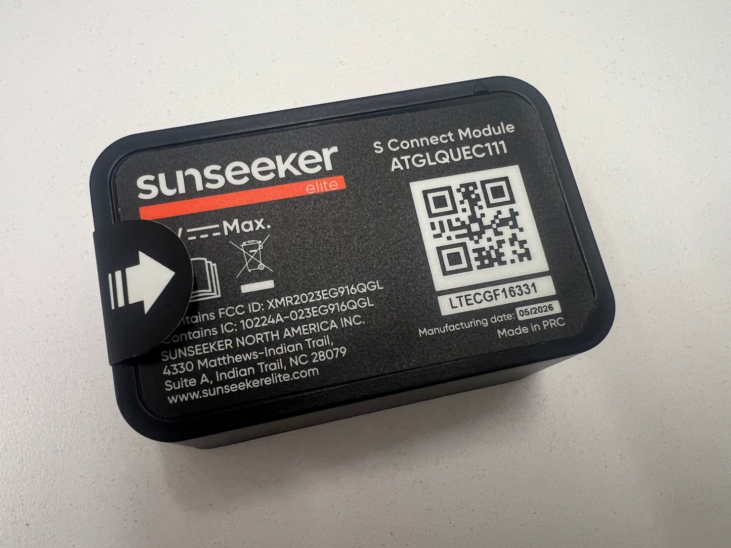 Sunseeker 4G/LTE Cellular S Connect Module (2026 Version) - X4/X5/X5 Gen 2/X7 Plus Gen 2 - 16601637-01