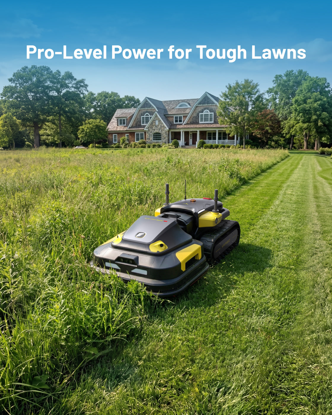 Yarbo Y40 Core with Lawn Mower Pro Module — Yarbo Lawn Mower Pro