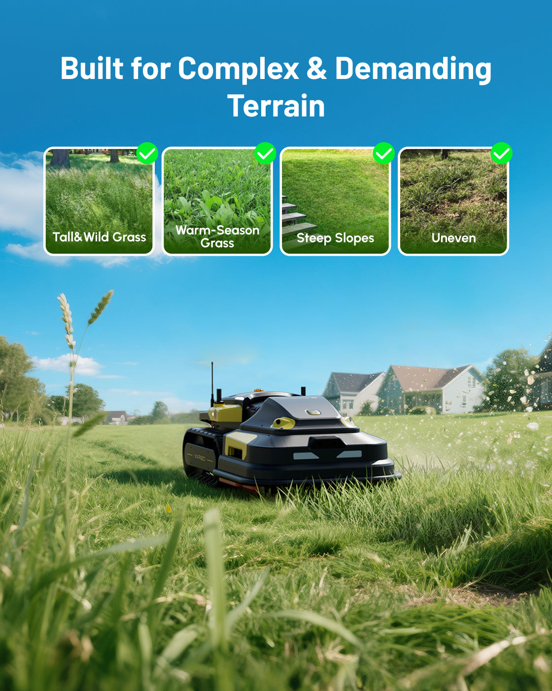 Yarbo Y40 Core with Lawn Mower Pro Module — Yarbo Lawn Mower Pro