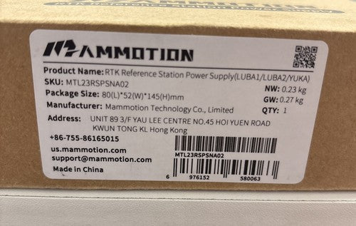 RTK Power Supply for Luba1