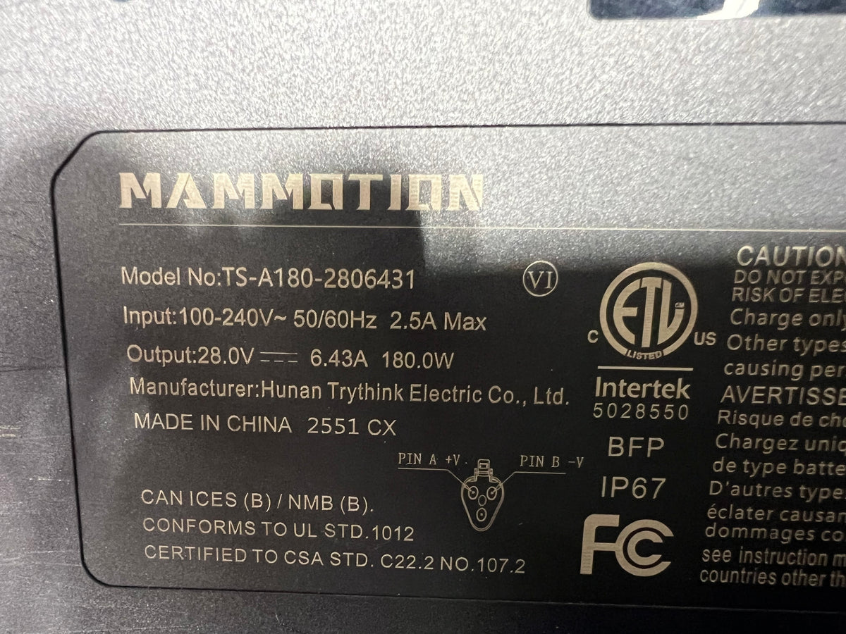 Charging Station Power Supply (28V 6.43A) - LUBA 2 AWD X - C.P.XS.000121002