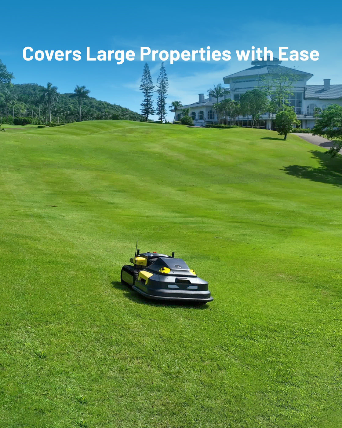 Yarbo Y40 Core with Lawn Mower Pro Module — Yarbo Lawn Mower Pro