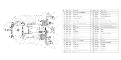 Lifting Assembly Ball Bearing - LUBA 1/ LUBA 2 - M.300.SZ0058