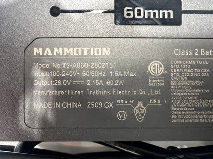 Charging Station Power Supply (28V 2.15A) - LUBA mini/YUKA mini - C.P.XS.000113002
