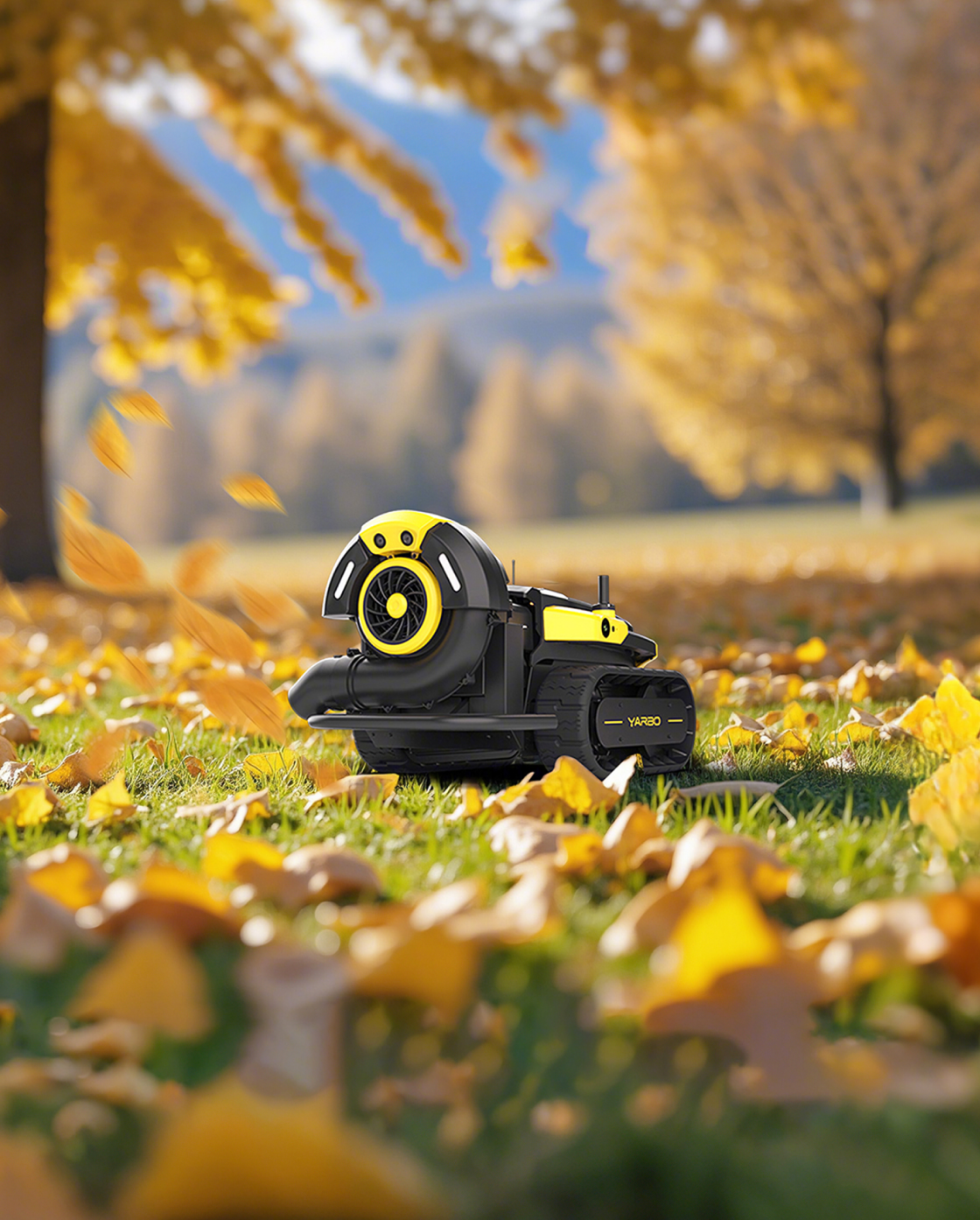 Yarbo Y40 Core with Blower Module — Yarbo Blower