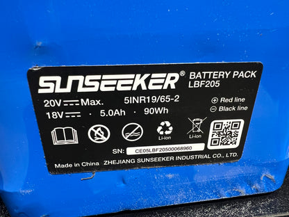 Battery Pack (Gen1) (20v 5.0Ah) - Sunseeker X7 -  16600272-02