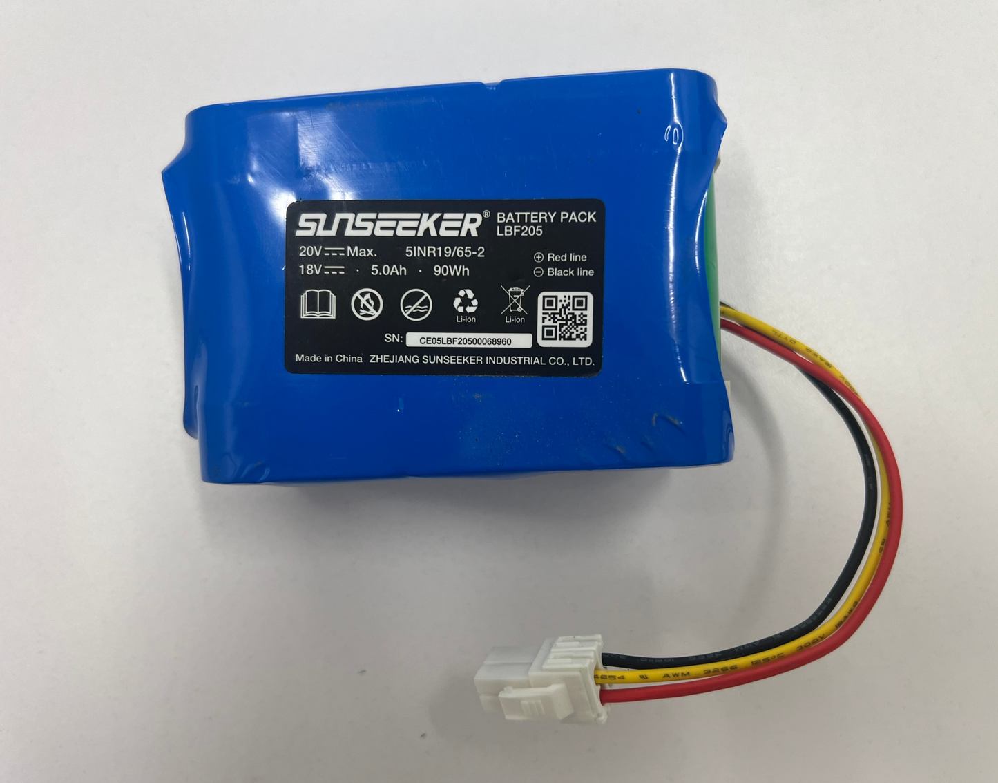 Battery Pack (Gen1) (20v 5.0Ah) - Sunseeker X7 -  16600272-02