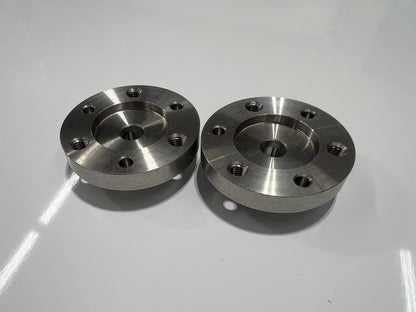 MTT - Cutting Motor to Disk Adapter Bracket (1 Pair)(Stainless Steel) for Luba 1/Luba2/Luba2X/Luba mini