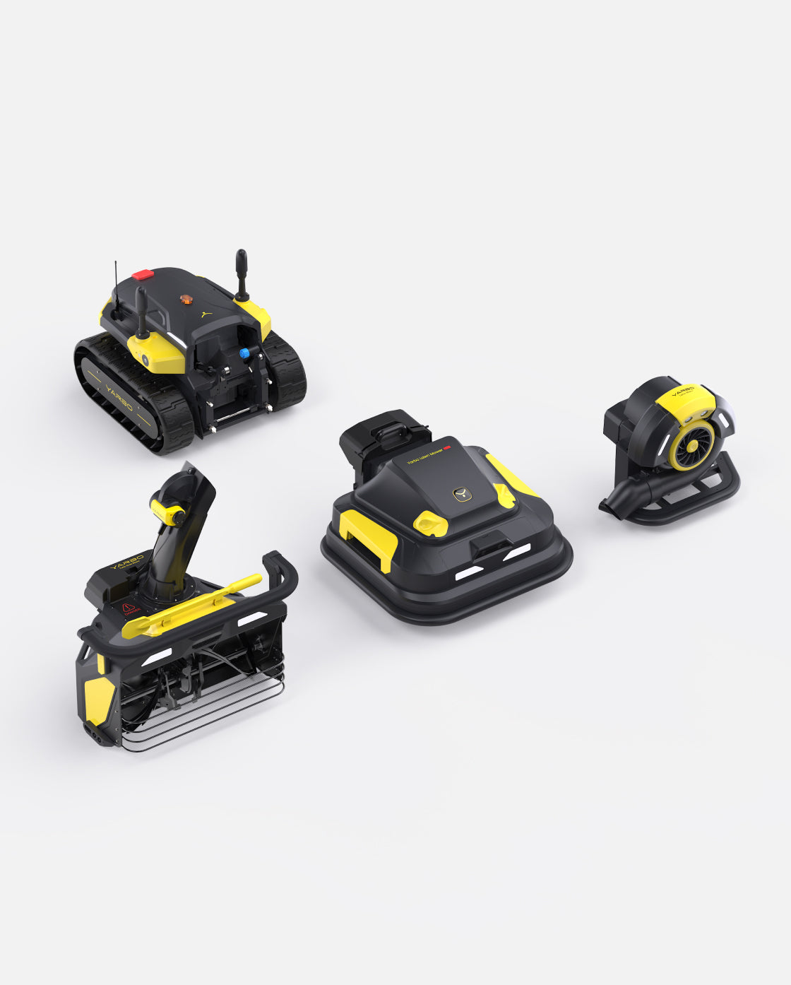 Yarbo Y40 Core with Snow Blower Gen 2, Lawn Mower Pro and Blower Modules product image