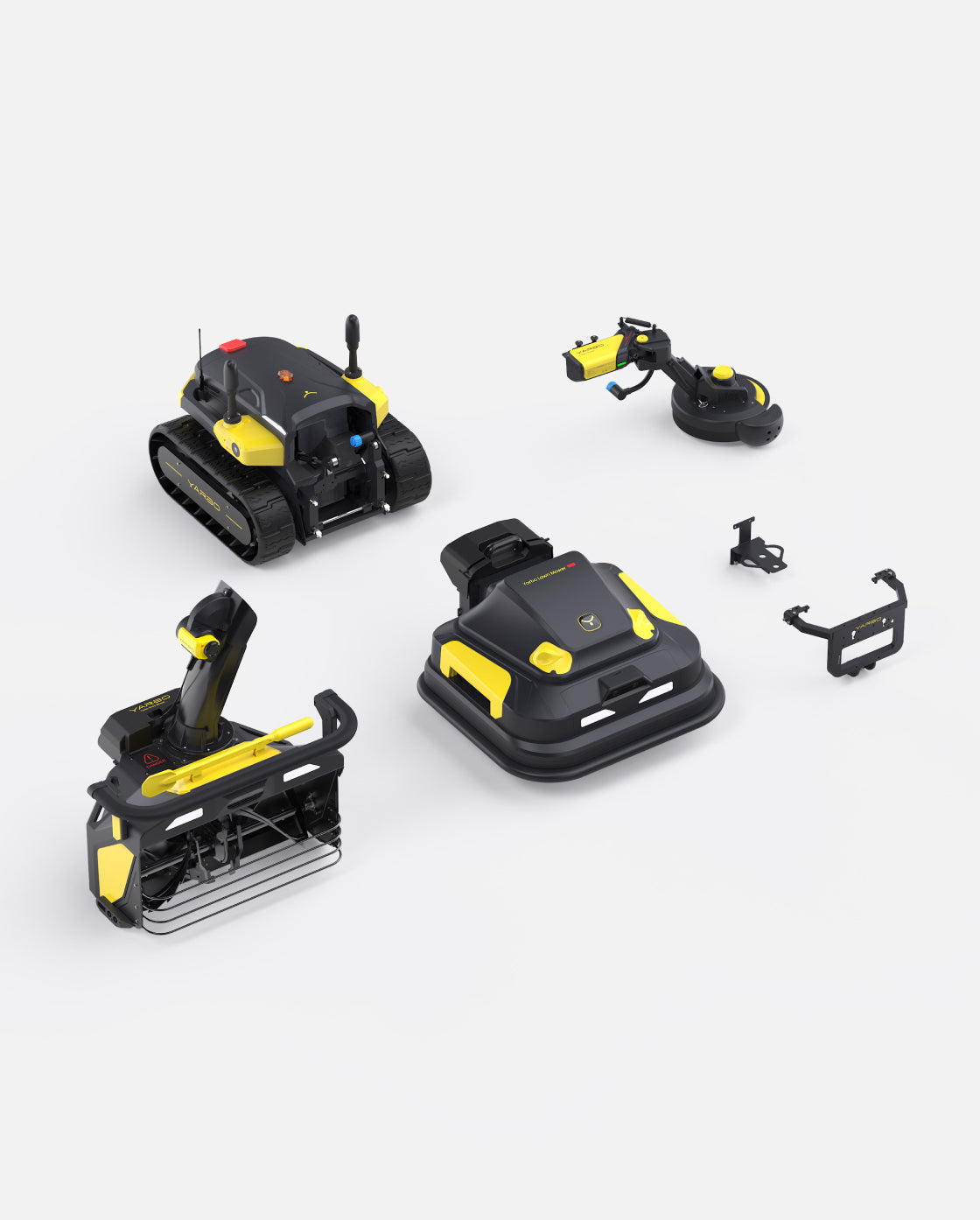 Yarbo Y40 Core with Snow Blower Gen 2, Lawn Mower Pro and Trimmer Modules product image