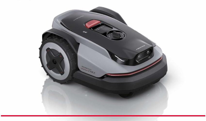 Q110H RockNeo mower product image from Roborock brochure