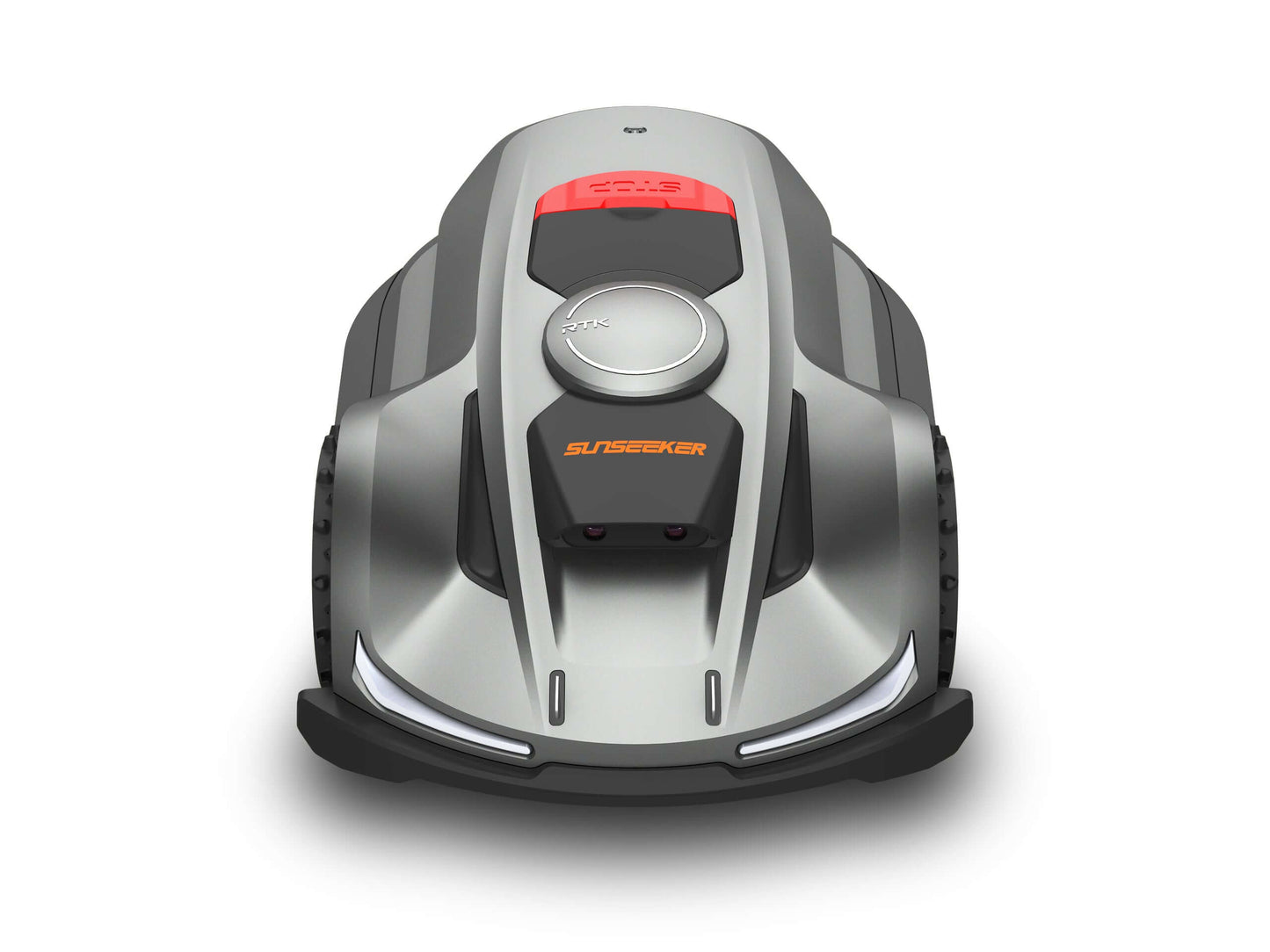 SunSeeker Orion X7 robotic lawn mower with advanced technology for precise grass cutting and obstacle avoidance.